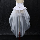 Women Gothic Punk Corset Skirt