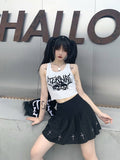 Harajuku Punk Goth Sexy Crop Top