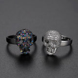 Gothic Skull Night Banquet Ring