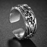 Gothic Hand Skeleton Ring