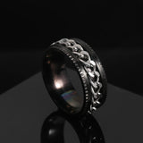 Gothic Punk Stainless Steel Beer Opener Ring