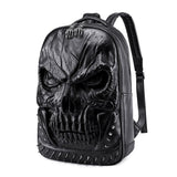 Men Steampunk Skull Gothic Travel Backpack