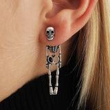 Skeleton Drop Earrings