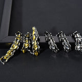 Vintage Men's Hip Hop Punk Dragon Head  Bracelet