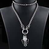 Stainless Steel Skull Men Necklace