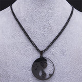 Tree Taoist Tai Chi Choker Necklace