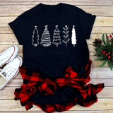 Women's Merry Christmas Graphic T-Shirt