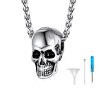 Gothic Men Skull Necklace