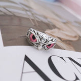 Gothic Charm Vintage Silver Ring