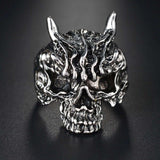 Gothic Hand Skeleton Ring