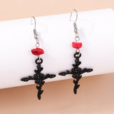 Vintage Witch Vampire Earrings