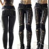 Gothic Punk Rock Women's Pants