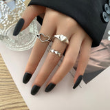 Gothic Skull Finger Rings