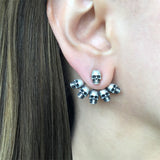 Gothic Multiple Skeleton Earrings