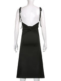 Gothic Backless Ruched Sexy Party Dress