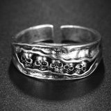 Gothic Hand Skeleton Ring