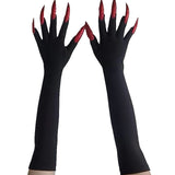 Cool Halloween Long Ghost Claw Gloves