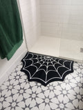 Gothic Black Cobwebs Carpet