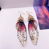 Fairy Simulation Wing Earrings