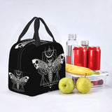 Death Moth Insulated Lunch Bag