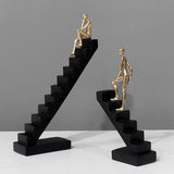 Figure Statue Bookshelf Decor