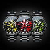 Men's Fashion Wheel Hub Dial Luminous Watch