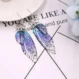 Fairy Simulation Wing Earrings