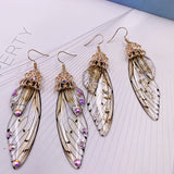 Fairy Simulation Wing Earrings