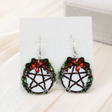 Christmas Garland Drop Earring