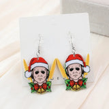 Creative Christmas Drop Earrings