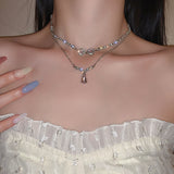 Rock Thick Chain Snake Necklace