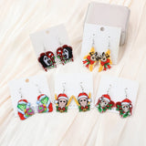 Creative Christmas Drop Earrings