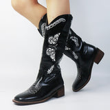 Women Love Heart Mid Calf Boots