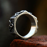 Men Fashion Punk Hip Hop Square Ring