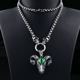 Stainless Steel Skull Men Necklace