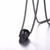 Gothic Skeleton Men Necklace