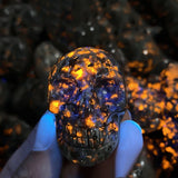 Skull Flame Healing Stone