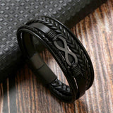 Multi-Layer Men's Leather Bracelet