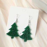 Cat Christmas Women Drop Earrings