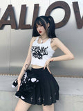 Harajuku Punk Goth Sexy Crop Top