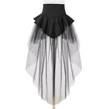 Women Gothic Punk Corset Skirt