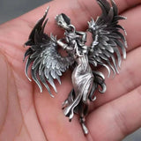 Punk Fallen Angel Necklace