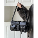 Gothic Punk Leather Bag