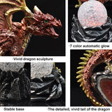 Lava Resin Base Dragon