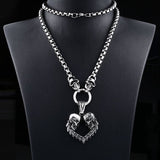 Stainless Steel Skull Men Necklace