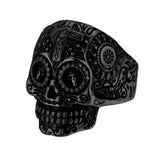 Skull Head Stainless Gothic Rings