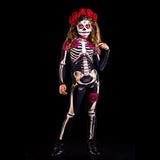 Skeleton Halloween Adult and Kids Jumpsuit