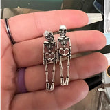 Skeleton Drop Earrings