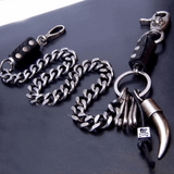 Hip Hop Punk Horns Wallet Chain