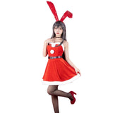 Anime Sakurajima Mai Red Sexy Dress